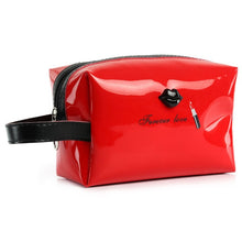 Load image into Gallery viewer, UOSC 2018 Women Female Travel Portable PU Cosmetic Case Bright Color Cosmetic Bag Woman Bags Multifunction Makeup Bag Neceser