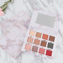 Load image into Gallery viewer, Waterproof Eyeshadow  Matte Nude Makeup Marble Eyeshadow Tray Not Blooming Beginners Natural 5017 Make Up Pallete