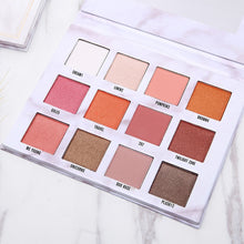 Load image into Gallery viewer, Waterproof Eyeshadow  Matte Nude Makeup Marble Eyeshadow Tray Not Blooming Beginners Natural 5017 Make Up Pallete