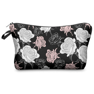 Who Cares Makeup Bags Women Cosmetic Bag With Multicolor Pattern 3D Printing neceser Cosmetics Pouchs For Travel make up bag