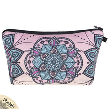 Load image into Gallery viewer, Who Cares Makeup Bags Women Cosmetic Bag With Multicolor Pattern 3D Printing neceser Cosmetics Pouchs For Travel make up bag
