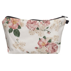 Who Cares Makeup Bags Women Cosmetic Bag With Multicolor Pattern 3D Printing neceser Cosmetics Pouchs For Travel make up bag