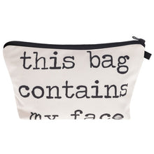 Load image into Gallery viewer, Who Cares Makeup Bags Women Cosmetic Bag With Multicolor Pattern 3D Printing neceser Cosmetics Pouchs For Travel make up bag