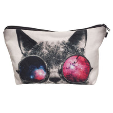 Load image into Gallery viewer, Who Cares Makeup Bags Women Cosmetic Bag With Multicolor Pattern 3D Printing neceser Cosmetics Pouchs For Travel make up bag