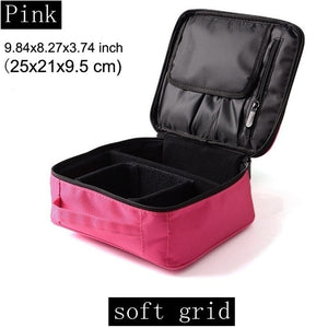 Women Professional Cosmetic Case Beauty Brush Makeup Bag Travel Necessary Waterproof Cosmetic Bag