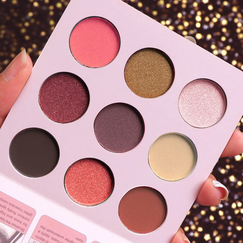 YOEDGE 9 Colors Matte Shimmer Eye Shadow Makeup Palette Pigment Waterproof Shadows Balm Profesional Make Up Eyeshadow Pallete