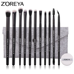 ZOREYA Makeup Brushes 4/8/10/11/12/15pcs Professional Makeup Brush Set Many Different Model As Essential Cosmetics Tool