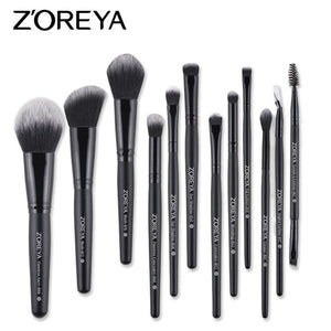 ZOREYA Makeup Brushes 4/8/10/11/12/15pcs Professional Makeup Brush Set Many Different Model As Essential Cosmetics Tool