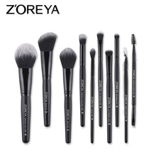 Load image into Gallery viewer, ZOREYA Makeup Brushes 4/8/10/11/12/15pcs Professional Makeup Brush Set Many Different Model As Essential Cosmetics Tool