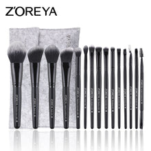 Load image into Gallery viewer, ZOREYA Makeup Brushes 4/8/10/11/12/15pcs Professional Makeup Brush Set Many Different Model As Essential Cosmetics Tool