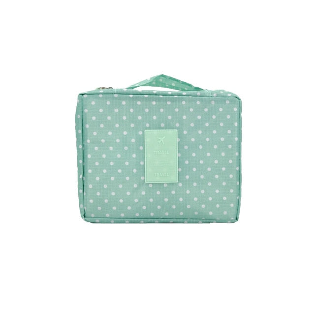 Zipper Makeup Bag High Quality Cosmetic Bag Women Waterproof Portable Travel Wash Bag Multifunction Organizer For Toiletry Kit