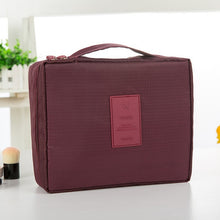 Load image into Gallery viewer, Zipper Makeup Bag High Quality Cosmetic Bag Women Waterproof Portable Travel Wash Bag Multifunction Organizer For Toiletry Kit