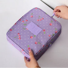 Load image into Gallery viewer, Zipper Makeup Bag High Quality Cosmetic Bag Women Waterproof Portable Travel Wash Bag Multifunction Organizer For Toiletry Kit