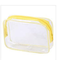 Load image into Gallery viewer, eTya Travel PVC Cosmetic Bags Women Transparent Clear Zipper Makeup Bags Organizer Bath Wash Make Up Tote Handbags Case