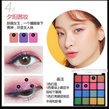 Load image into Gallery viewer, eyeshadow pallete makeup paleta de sombras para ojos olhos eye shadow profesional sombra olho palette make up glitter far paleti