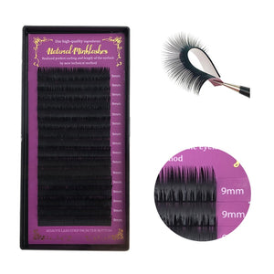 mikiwi 16Rows Faux mink individual eyelash lashes maquiagem cilios for professional soft Faux mink eyelash extension eyelashes