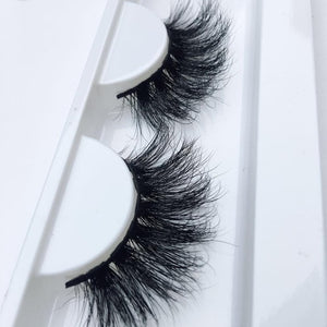 Morwalendi Lashes Mink eyelashes dramtic False Eyelashes 3D mink lashes Fluffy reusable Crisscross cilios Glamorous  for makeup