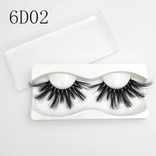 Load image into Gallery viewer, Buzzme KDS06 3D faux mink lashes natural false eyelashes long makeup eyelash