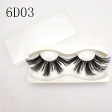 Load image into Gallery viewer, Buzzme KDS06 3D faux mink lashes natural false eyelashes long makeup eyelash