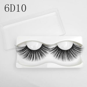 Buzzme KDS06 3D faux mink lashes natural false eyelashes long makeup eyelash