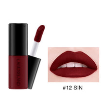 Load image into Gallery viewer, 3.5g Matte Lipstick Set 12 Colors Liquid Lipstick Lip Tint Matte Velvet 24h Long Lasting Non-stick Cup Lip Makeup 2018 TSLM2