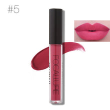 Load image into Gallery viewer, FOCALLURE waterproof matte Liquid lipstick Moisturizer velvet Smooth mate lip stick lasting Lip Gloss Cosmetic Beauty Makeup