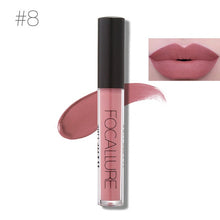 Load image into Gallery viewer, FOCALLURE waterproof matte Liquid lipstick Moisturizer velvet Smooth mate lip stick lasting Lip Gloss Cosmetic Beauty Makeup