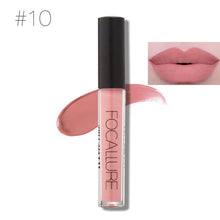 Load image into Gallery viewer, FOCALLURE waterproof matte Liquid lipstick Moisturizer velvet Smooth mate lip stick lasting Lip Gloss Cosmetic Beauty Makeup