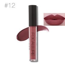 Load image into Gallery viewer, FOCALLURE waterproof matte Liquid lipstick Moisturizer velvet Smooth mate lip stick lasting Lip Gloss Cosmetic Beauty Makeup