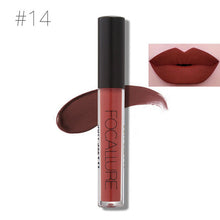 Load image into Gallery viewer, FOCALLURE waterproof matte Liquid lipstick Moisturizer velvet Smooth mate lip stick lasting Lip Gloss Cosmetic Beauty Makeup