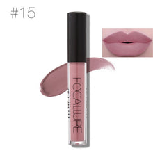 Load image into Gallery viewer, FOCALLURE waterproof matte Liquid lipstick Moisturizer velvet Smooth mate lip stick lasting Lip Gloss Cosmetic Beauty Makeup