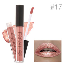 Load image into Gallery viewer, FOCALLURE waterproof matte Liquid lipstick Moisturizer velvet Smooth mate lip stick lasting Lip Gloss Cosmetic Beauty Makeup