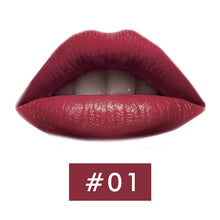 Load image into Gallery viewer, high quality makeup Lipstick Matte Long Lasting 24 Hours Waterproof Matte Lipstick Penis Mat Lipsticks Kit Lip Labial Liquido