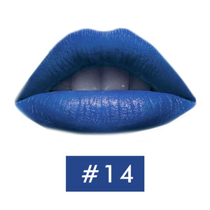 high quality makeup Lipstick Matte Long Lasting 24 Hours Waterproof Matte Lipstick Penis Mat Lipsticks Kit Lip Labial Liquido