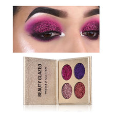 Load image into Gallery viewer, Beauty Glazed Eyeshadow Palette Shimmer Matte Neutral Glitter Eyeshadow Pallete 10 Shades Pigmented Eye Shadow Warm Colors