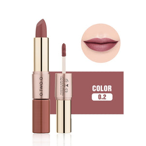 O.TWO.O 12 Colors Lips Makeup Lipstick  Lip Gloss Long Lasting Moisture Cosmetic Lipstick Red Lip Matte Lipstick Waterproof