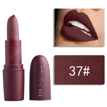 Load image into Gallery viewer, Miss Rose Nude Lipstick 22 colors Waterproof Vampire Brown Beauty Baby Lips Batom Matte lipstick Makeup Tats Eugenie Margherita