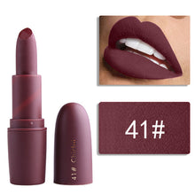 Load image into Gallery viewer, Miss Rose Nude Lipstick 22 colors Waterproof Vampire Brown Beauty Baby Lips Batom Matte lipstick Makeup Tats Eugenie Margherita