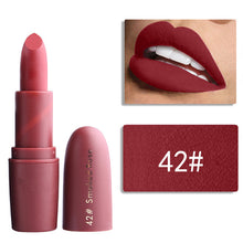 Load image into Gallery viewer, Miss Rose Nude Lipstick 22 colors Waterproof Vampire Brown Beauty Baby Lips Batom Matte lipstick Makeup Tats Eugenie Margherita