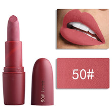 Load image into Gallery viewer, Miss Rose Nude Lipstick 22 colors Waterproof Vampire Brown Beauty Baby Lips Batom Matte lipstick Makeup Tats Eugenie Margherita