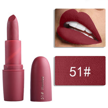 Load image into Gallery viewer, Miss Rose Nude Lipstick 22 colors Waterproof Vampire Brown Beauty Baby Lips Batom Matte lipstick Makeup Tats Eugenie Margherita