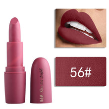 Load image into Gallery viewer, Miss Rose Nude Lipstick 22 colors Waterproof Vampire Brown Beauty Baby Lips Batom Matte lipstick Makeup Tats Eugenie Margherita