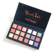 Load image into Gallery viewer, Beauty Glazed Eyeshadow Palette Shimmer Matte Neutral Glitter Eyeshadow Pallete 10 Shades Pigmented Eye Shadow Warm Colors