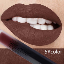 Load image into Gallery viewer, 24 Color Liquid Lipstick Matte Makeup Waterproof Red Lip Long Lasting Gloss Mate Black Lip Stick Matte Liquid Lipsticks