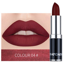 Load image into Gallery viewer, HANDAIYAN 12 Colors Velvet Matte Lipstick Waterproof Pigment Lipstick Long Lasting Lipstick Never Fade Lip Stick Makeup TSLM2