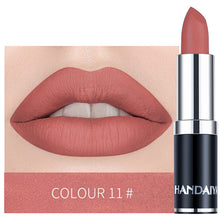 Load image into Gallery viewer, HANDAIYAN 12 Colors Velvet Matte Lipstick Waterproof Pigment Lipstick Long Lasting Lipstick Never Fade Lip Stick Makeup TSLM2