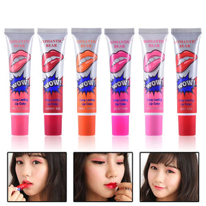 BEST Women Girls Lip Gloss Matte Waterproof Lipstick TATTOO Megic Color Peel Mask Tint Pack Long Lasting Makeup lips Tools