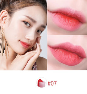 Fashion Korean Bite Lipstick V Cutting Two Tone Tint Silky Long Lasting Moisturzing Nourishing Lipstick Balm Lip Cosmetic Makeup