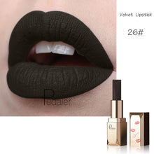 Load image into Gallery viewer, Pudaier Matte Lipstick Waterproof Lip Makeup 26Colors Long Lasting Moisturizer Lip Tint Black Pigment Sexy rouge a levre mat