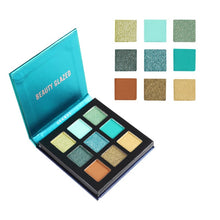 Load image into Gallery viewer, Beauty Glazed 9-Colors Matte Palette Eyeshadow Waterproof Nude Pressed Glitter Makeup Eyeshadow Palette Paleta De Sombra TSLM2